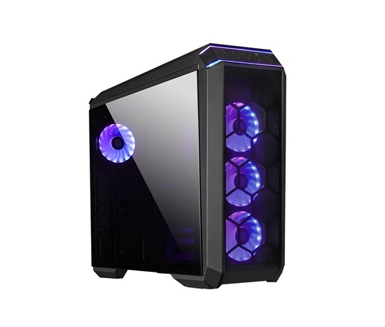 CHIEFTEC skříň STALLION 3, ATX, 1x USB-C 3.2, 2x USB 3.1, 1x USB 2.0, 4x 120mm RGB Fan, černá