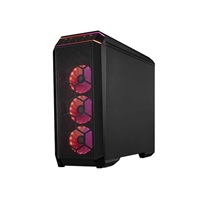 CHIEFTEC skříň STALLION 3, ATX, 1x USB-C 3.2, 2x USB 3.1, 1x USB 2.0, 4x 120mm RGB Fan, černá