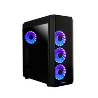 CHIEFTEC skříň SCORPION 3, ATX, 1x USB-C 3.2, 2x USB 3.1, 4x 120mm ARGB Fan, ARGB Hub, černá