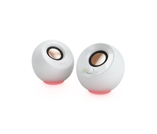 Creative repro Pebble SE - mobilní reproduktor - bílý