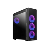CHIEFTEC skříň SCORPION 4, ATX, 1x USB-C 3.2, 2x USB 3.1, 4x 120mm ARGB Fan, ARGB Hub, černá