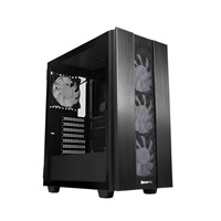 CHIEFTEC skříň HUNTER 2, ATX, 1x USB-C, 1x USB 3.1, 4x 120mm ARGB Fan, ARGB Hub, černá