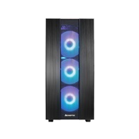 CHIEFTEC skříň HUNTER 2, ATX, 1x USB-C, 1x USB 3.1, 4x 120mm ARGB Fan, ARGB Hub, černá
