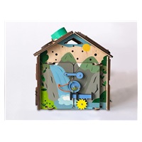 Activity board domeček svítící - Safari