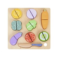 Dřevěná zelenina na krájení