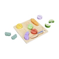 Dřevěná zelenina na krájení