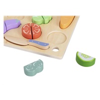 Dřevěná zelenina na krájení