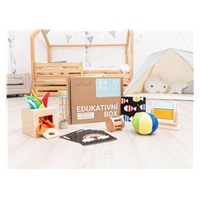 Sada naučných hraček pro miminka 0–?6 měsíců - edukativní box