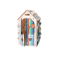 Svítící activity board domeček - ZOO