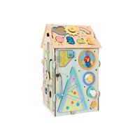 Svítící activity board domeček - ZOO