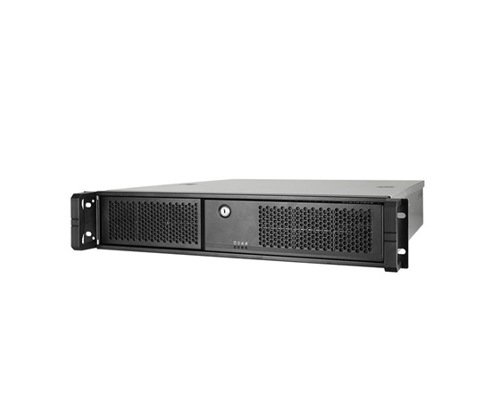 CHIEFTEC skříň Rackmount 2U mATX/ATX, UNC-209SR-B, 400W PSU, 20" Slide Rail, Black