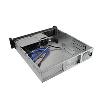 CHIEFTEC skříň Rackmount 2U mATX/ATX, UNC-209SR-B, 400W PSU, 20" Slide Rail, Black