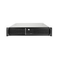 CHIEFTEC skříň Rackmount 2U mATX/ATX, UNC-209S-B, 400W PSU, Black