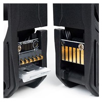 CHIEFTEC vodní chlazení CPU Iceberg 240 Dark, 2x120mm, ARGB vodní blok, LGA1851, AM5, černá