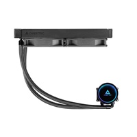 CHIEFTEC vodní chlazení CPU Iceberg 240, 2x120mm ARGB, ARGB vodní blok, LGA1851, AM5, černá
