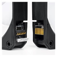 CHIEFTEC vodní chlazení CPU Iceberg 240, 2x120mm ARGB, ARGB vodní blok, LGA1851, AM5, černá