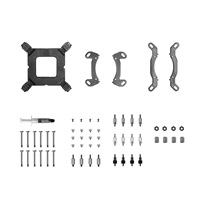 CHIEFTEC vodní chlazení CPU Iceberg 360 Dark, 3x120mm, ARGB vodní blok, LGA1851, AM5, černá