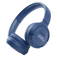 JBL Tune 510BT Blue sluchátka na uši, bezdrátová, Bluetooth 5.0, 32 ohm, výdrž až 40 hod, rychlé nabíjení, modrá