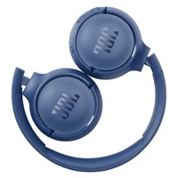 JBL Tune 510BT Blue sluchátka na uši, bezdrátová, Bluetooth 5.0, 32 ohm, výdrž až 40 hod, rychlé nabíjení, modrá