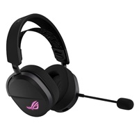 ASUS sluchátka ROG Pelta, Bezdrátové BT a RF 2.4GHz, ARGB, černá