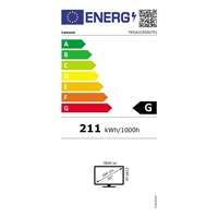 LENOVO LCD T65 - 65”,IPS,matný,16:9,3840x2160,Touch,60Hz,8ms,400cd/m2,1200:1,HDMI,DP,USB-C,ThB,RJ45,USBHub,VESA