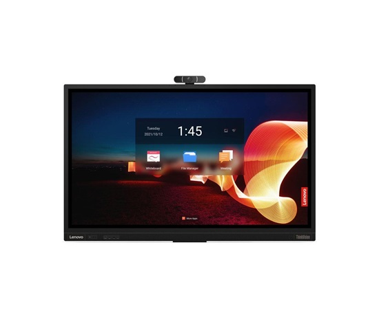 LENOVO LCD T75 - 75”,IPS,matný,16:9,3840x2160,Touch,60Hz,8ms,400cd/m2,1200:1,HDMI,DP,USB-C,ThB,RJ45,USBHub,VESA