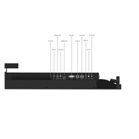 LENOVO LCD T86 - 86”,VA,matný,16:9,3840x2160,Touch,60Hz,8ms,400cd/m2,1200:1,HDMI,DP,USB-C,ThB,RJ45,USBHub,VESA