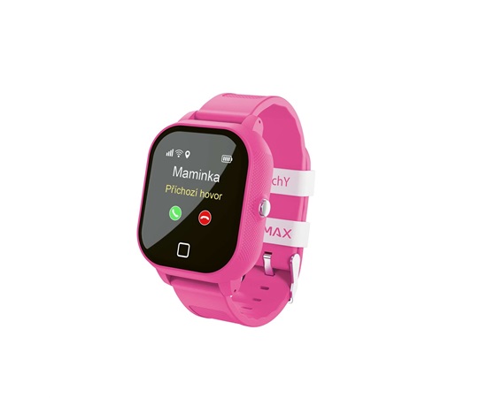 LAMAX WatchY3 Pink - dětské smart watch - Rozbaleno