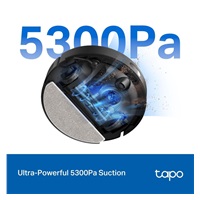 TP-Link Tapo RV30 Max Plus robotický vysavač s mopem a stanicí, černý