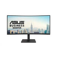 ASUS LCD 34" VA34VCPSR Docking Monitor, WQHD, 1500R Curvature, PD 96W, RJ45, USB hub, Low Blue Light, Flicker Free