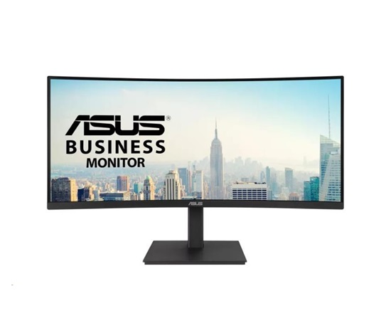 ASUS LCD 34" VA34VCPSR Docking Monitor, WQHD, 1500R Curvature, PD 96W, RJ45, USB hub, Low Blue Light, Flicker Free