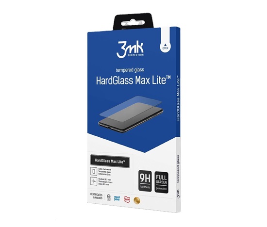3mk HardGlass Max Lite Black pro Samsung Galaxy S25