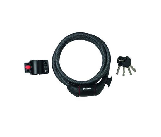 Master Lock Ocelové lanko na kolo  8121EURDPRO - 1,8m