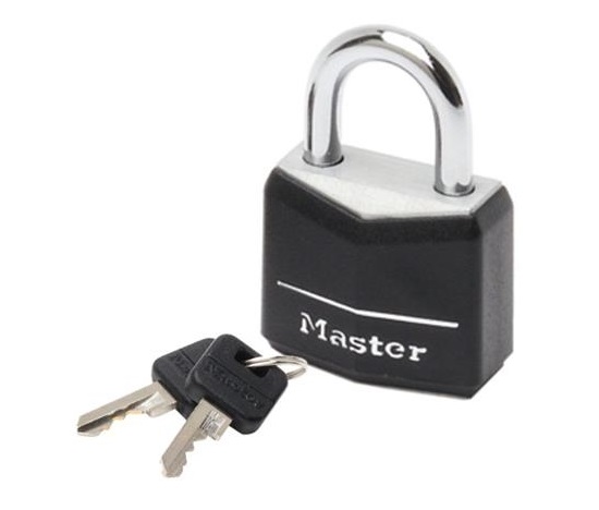 Master Lock Visací zámek  z pevného hliníku 9130EURDBLK - 30mm