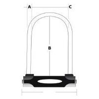 Master Lock Zámek na kolo  8285EURDPRO - 280mm