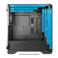 CHIEFTEC skříň APEX LUMO, E-ATX, 1x USB-C 3.2, 2x USB 3.0, 4x 140mm ARGB Fan, ARGB Hub, černá