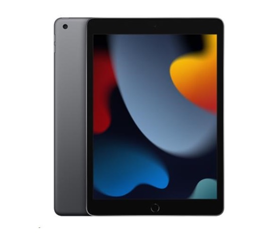 BAZAR - APPLE iPad 10,2" (9. gen) (2021) Wi-Fi 64GB US - Space Grey - Poškozený obal (Komplet)