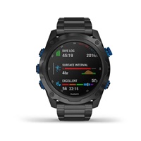 Garmin Descent™ Mk2i Bundle, Titan Carbon Gray DLC/Titanium DLC Band