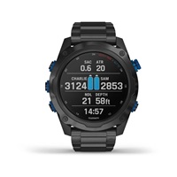 Garmin Descent™ Mk2i Bundle, Titan Carbon Gray DLC/Titanium DLC Band