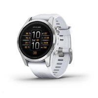 Garmin epix™ Pro (Gen 2) – Standard Edition | 42 mm, Silver / Whitestone Band