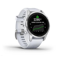 Garmin epix™ Pro (Gen 2) – Standard Edition | 42 mm, Silver / Whitestone Band