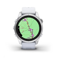 Garmin epix™ Pro (Gen 2) – Standard Edition | 42 mm, Silver / Whitestone Band