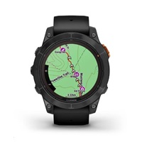 Garmin fenix® 7 Pro – Solar Edition, Gray / Black Band