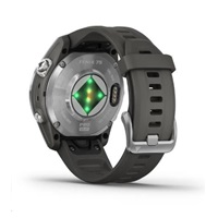 Garmin fenix® 7S Pro – Solar Edition, Silver / Black Band