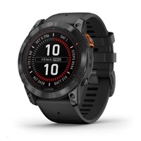 Garmin fenix® 7X Pro – Solar Edition, Gray / Black Band