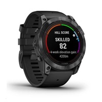 Garmin fenix® 7X Pro – Solar Edition, Gray / Black Band