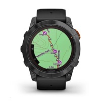 Garmin fenix® 7X Pro – Solar Edition, Gray / Black Band