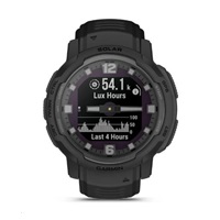 Garmin Instinct® Crossover Solar – Tactical Edition, Černý