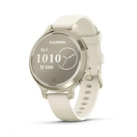Garmin Lily® 2 Active, Lunar Gold / Bone Silicone Band