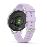 Garmin Lily® 2 Active, Silver / Purple Jasmine Silicone Band